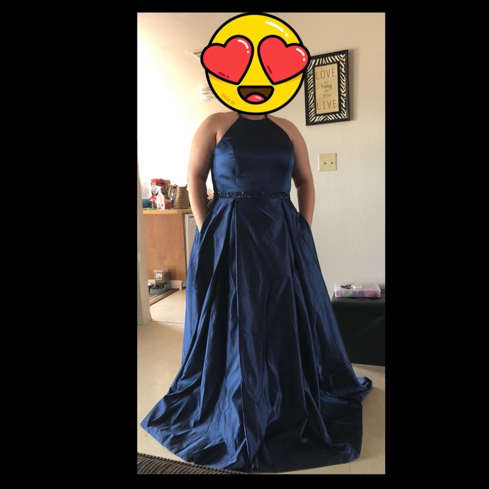 Prom or formal dress or ball gown